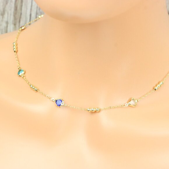 Minimalist Necklace Chain, Elegant Jewelry for Women & Girls | MLCRC2098 - Picture 9 of 10